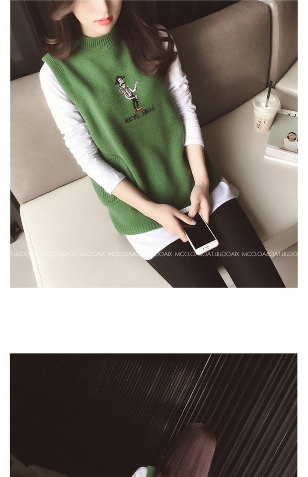 Mùa thu 2018 của phụ nữ mới thêu Hàn Quốc hoang dã mỏng vest vest lỏng áo len áo len thủy triều shop thời trang nữ