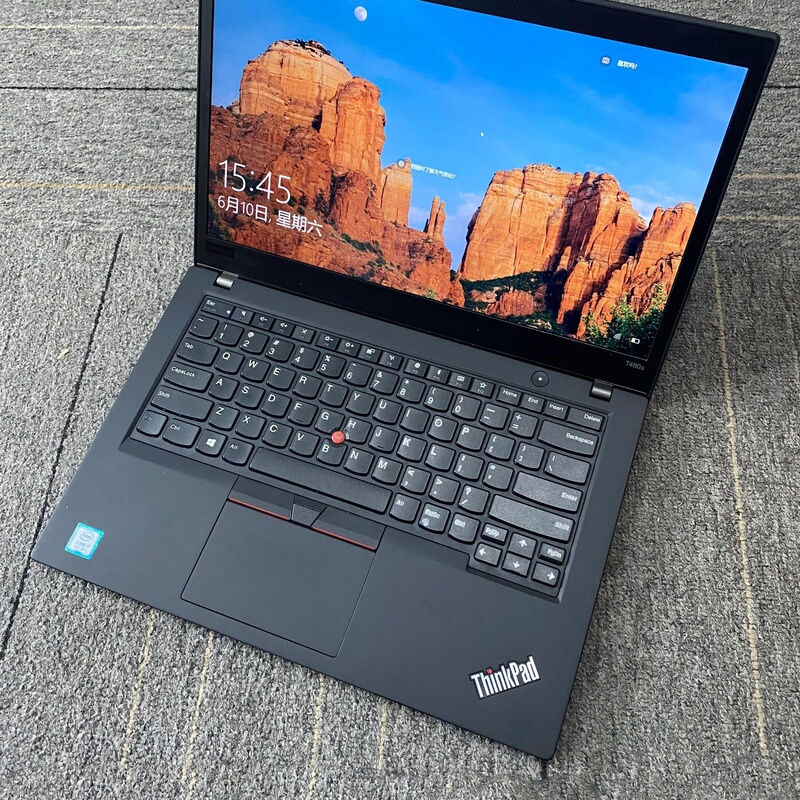 Unused T480 T480S Lenovo Business Office T470 Thin and Light 470S Stock Trading Laptop for Students
