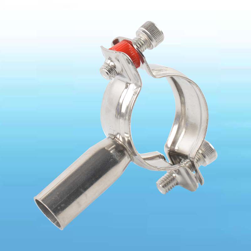 Special price 304 stainless steel welding pipe bracket Fixed support frame tube clamp clamp clamp clamp clamp frame fixed frame