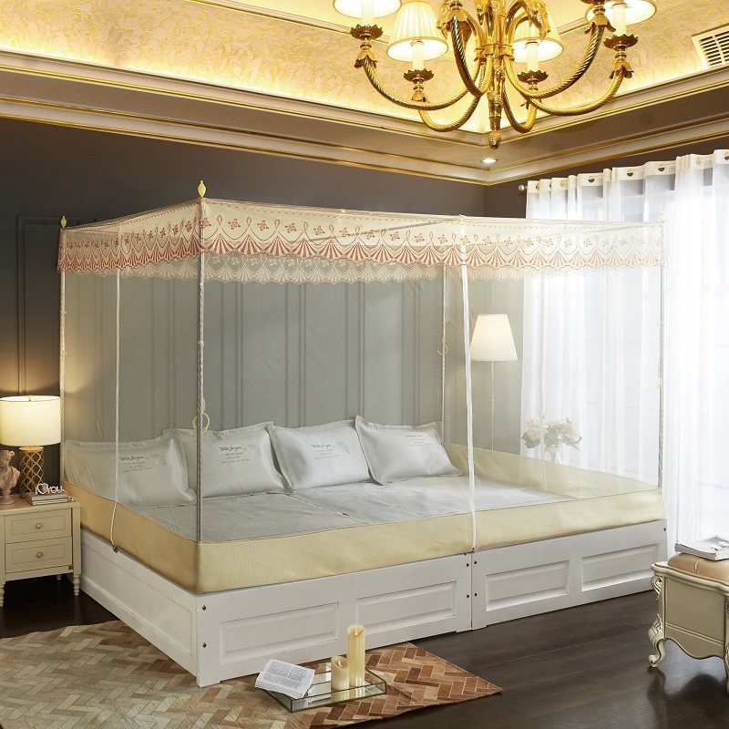 Manufacturer set to make large mosquito net special article Three doors Home mosquito nets Orders various sizes Raced anti-fall