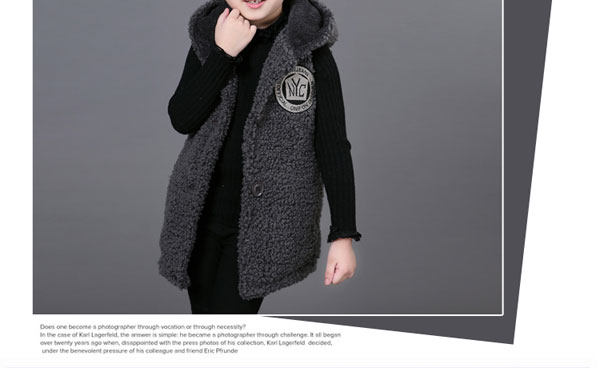 Gilet fille en laine - Ref 2071092 Image 20