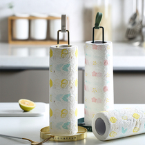 Yai Show Nordic Ins Wind Creativity Paper Towel Rack Vertical Roll Paper Containing Rack Kitchen Paper Towel Rack Preservation Film Shelf