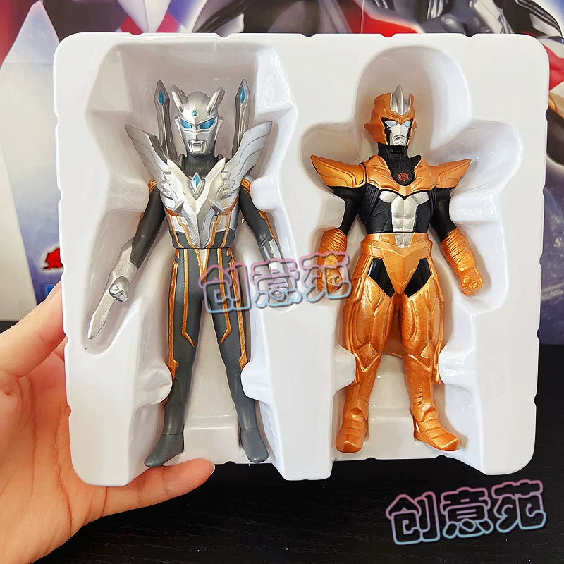 Bandai, Ультра, Ультрамэн Тига, монстр из мягкой резины, кукла, подарочная коробка, игрушка