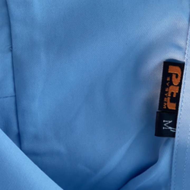Handsome, Fragrant, and Stylish Foreign Trade Blue and White Long-Sleeved and Short-Sleeved All-Weather Shirts