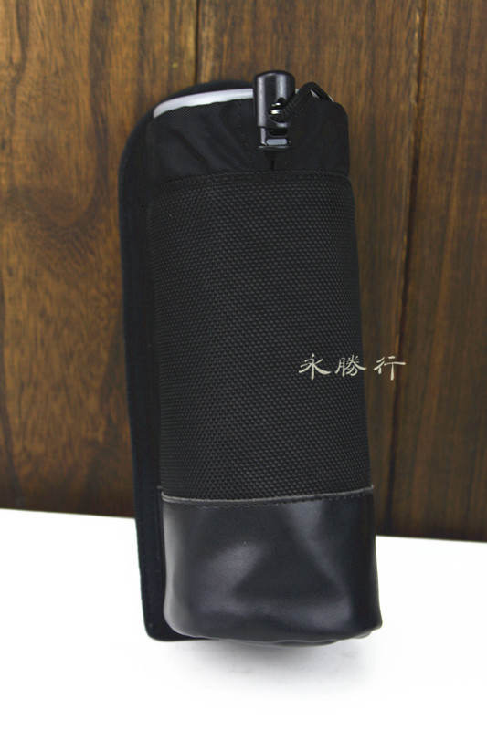 PTU SYSTEM PRODUCT WB03B leather bottom kettle cover with robe duty waist bag 1680D nylon