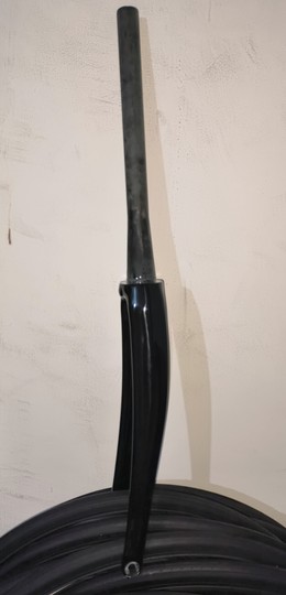 Gerade drehbare, konische Vordergabel aus Aluminiumlegierung/Halbcarbon-Vordergabel/konische Vollcarbon-Vordergabel