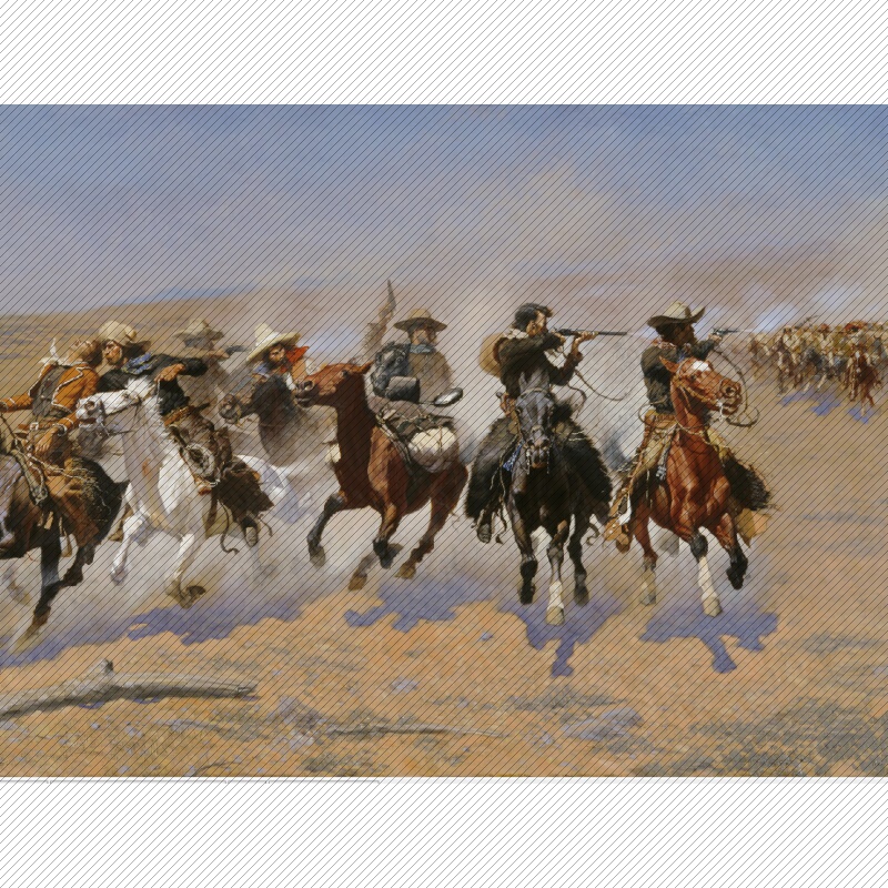 T742【United States】Frederic Remington Painting Gallery T742【United States】Frederic Remington Painting Gallery