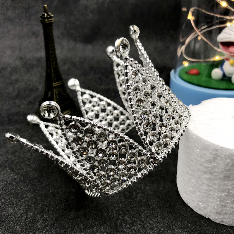 hat crown cake decoration decoration crown birthday party dress up supplies pearl crown crown cake