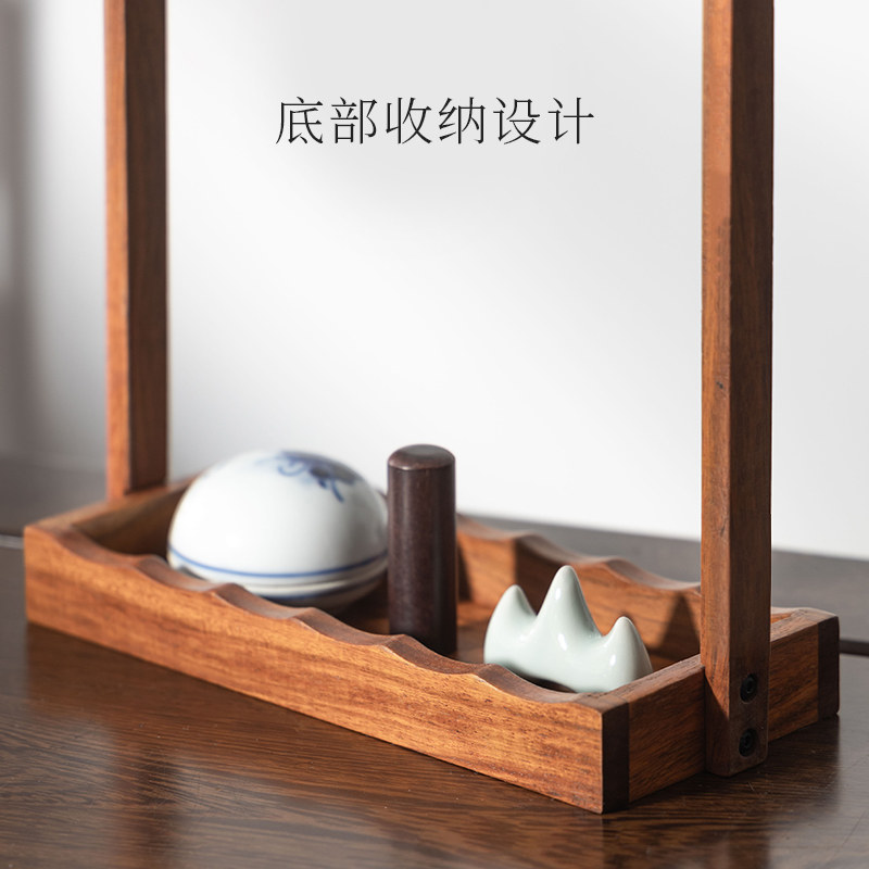 Rosewood Pen Holder, Calligraphy Brush Holder, Solid Wood Redwood Brush Stand, Decorative Pen Holder, Display Stand, Brush Rack, Pen Rest, Creative Calligraphy, New Chinese Style Brush Holder