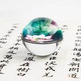 御宝阁 Lianhua Town Paper Town Creative Crystal Crystal Glass Paper Dupress Book Paper Paper Paper Paper Paper Paper Pain