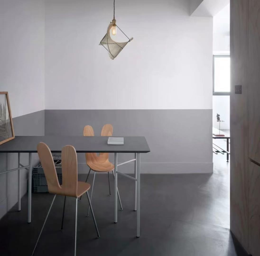 Color water-based epoxy floor paint cement gray ground household art paint color without adding environmental protection wear-resistant paint