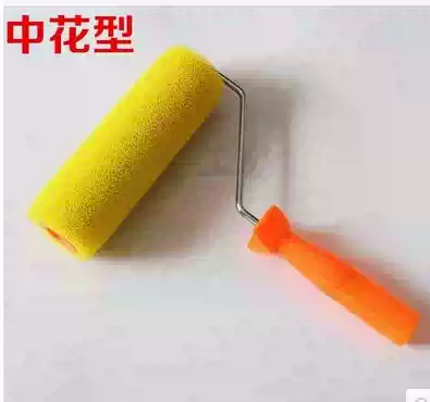 Pulling roller brush with handle Pulling roller texture paint pattern paint special tool Art coating tool