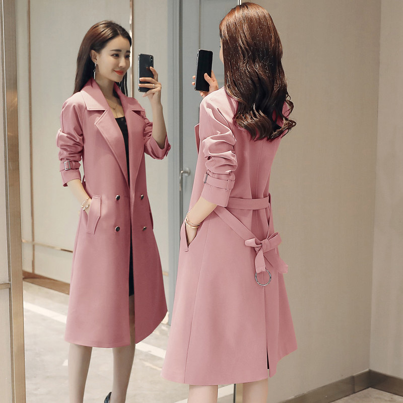Women's Mid-Length Trench Coat for Spring 2026, New High-End Stylish and Trendy Outerwear with a Sophisticated Feel