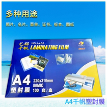 Thousand Fan A4 Plastic Cover Membrane 3 Inch 4 Inch 6 Inch 8 Inch 8C5 5C10C Silk Film 4R Over Plastic Membrane Grand A3