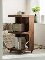 Nordic modern side a few sofas corner a few living room side cabinets removable light lavish black walnut wood full solid wood tea water cabinet
