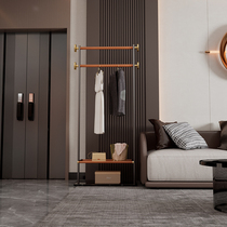 U Home｜Italian light luxury coat rack bedroom floor-standing home simple modern high-end coat rack multi-function