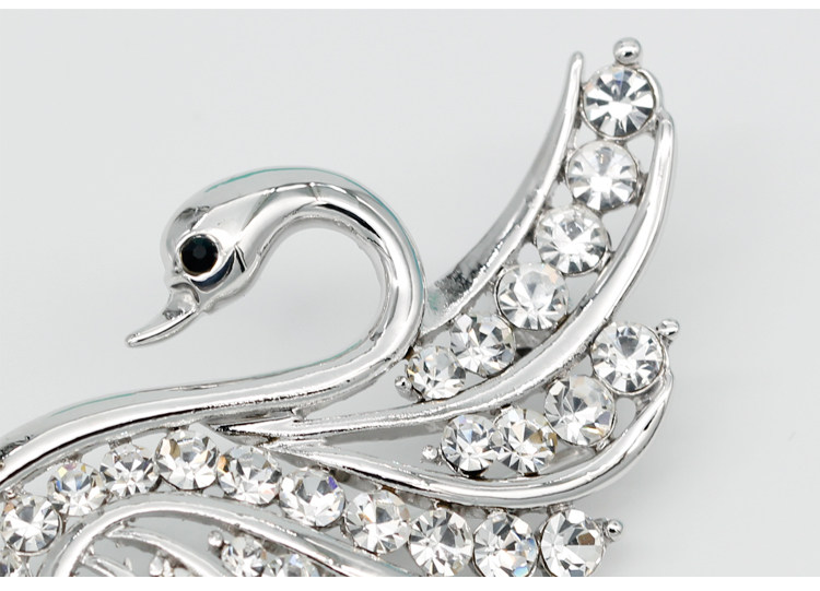 Broche femme en Zircon diamant - Ref 1171101 Image 12