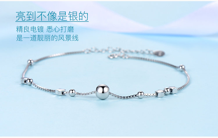Chaine de cheville Femme CHINCS     en Argenterie - Ref 3102503 Image 16