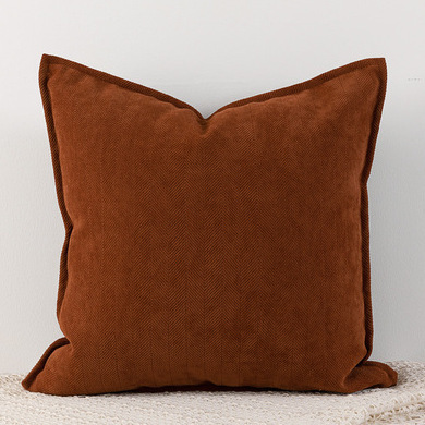 Caramel-Colored Living Room Throw Pillow, High-End Herringbone Pattern Cushion, Simple Nordic Solid Color Headboard Cushion, Large Sofa Backrest Caramel-Colored Living Room Throw Pillow, High-End Herringbone Pattern Cushion, Simple Nordic Solid Color Headboard Cushion, Large Sofa Backrest