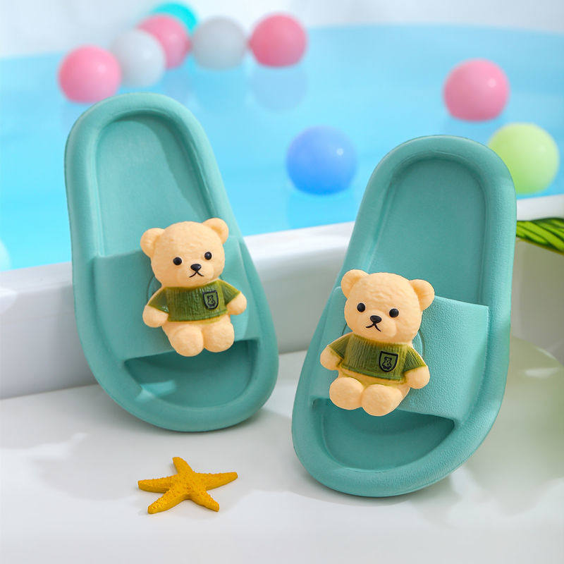 Children Slippers Summer Indoor Soft Bottom Non-slip Boy Girl Child Cute Baby Cool Slippers children CUHK Scout