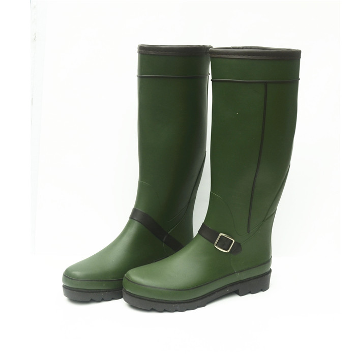 External export Japanese and Korean female high - tube shoes sparkling shoes and shoes imitating high - drum rubber shoes