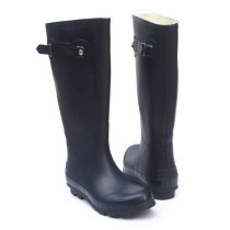 Outer single export European and American womens high tube womens rubber shoes overshoes water shoes rubber rain shoes fashion water shoes