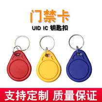 Iccard UID access card keychain can be copied and written induction elevator card replicator community universal electronic card