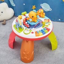 Guyu Multifunctional Game Table Infant Early Education Learning Table Fun Toy Baby Birthday Gift 1-3 Years Old