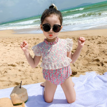 Girl Swimsuit 2022 New South Korea Children Swimsuit Childrens Tennis Red Two-Year-Old Female Baby Swimsuit Xia Princess
