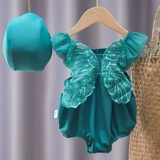 Детский милый купальник для принцессы, в западном стиле, популярно в интернете