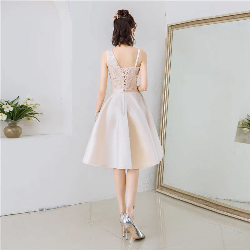 2020 mới ăn mặc sinh nhật Đảng Dress Độc vai Chị Nhóm Bridesmaids dài tối ăn mặc của phụ nữ