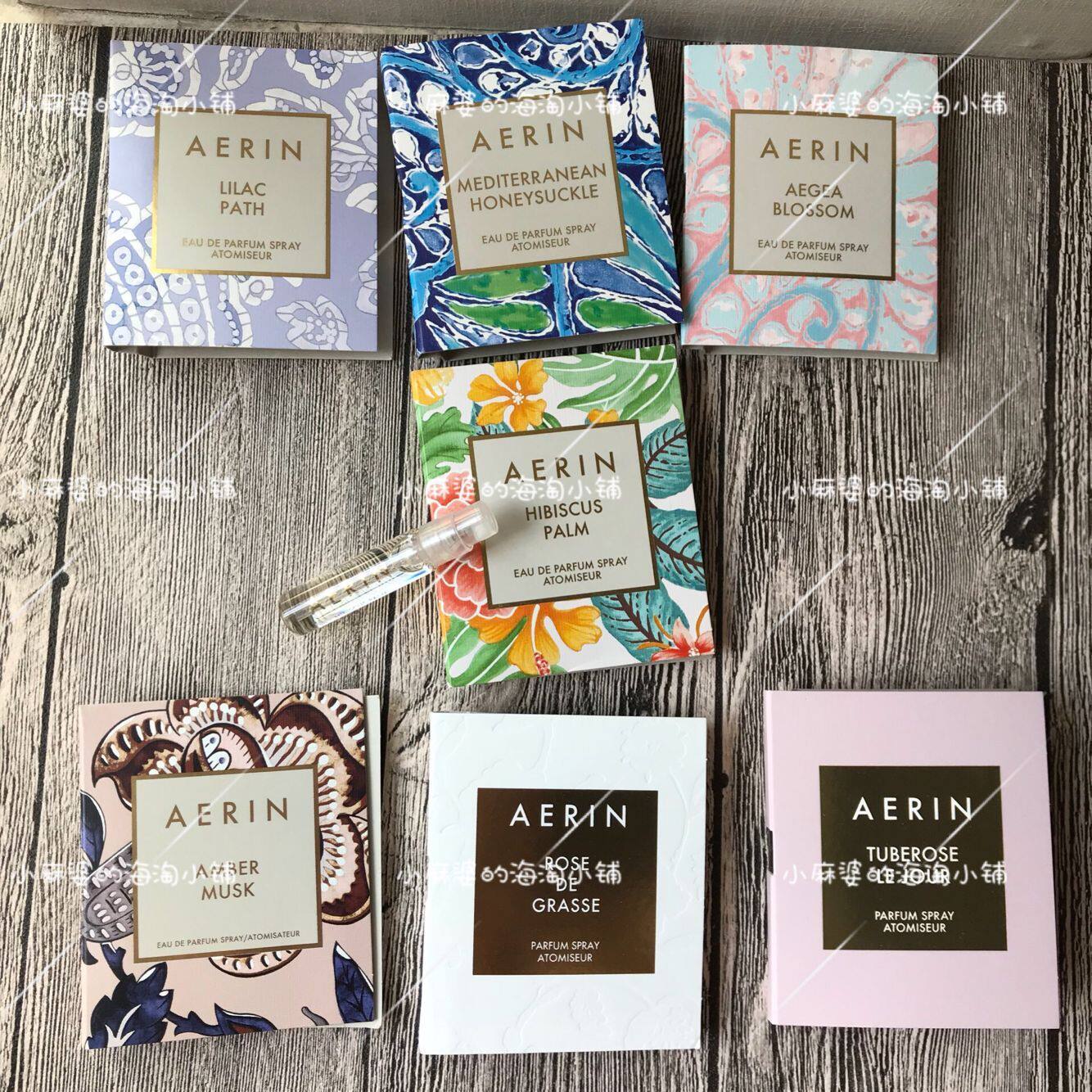 Estee Lauder AERIN Irene Rose Mediterranean Jasmine Lilac Amber Tuberose Peony Cloud Dress