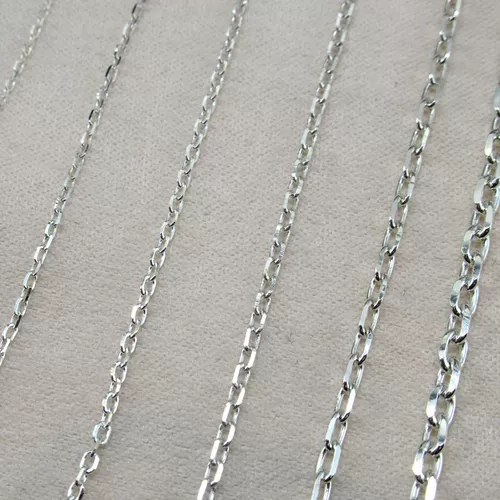 Стерлинговое серебро s925, простые серебряные аксессуары ручной работы, цепочка с крестом и цветком, свитер, серебряная цепочка, голая цепочка, О-образная полуфабрикатная цепочка