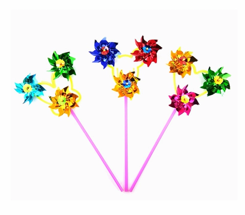 Блестки для ногтей, разноцветная пластиковая игрушка «Ветерок»