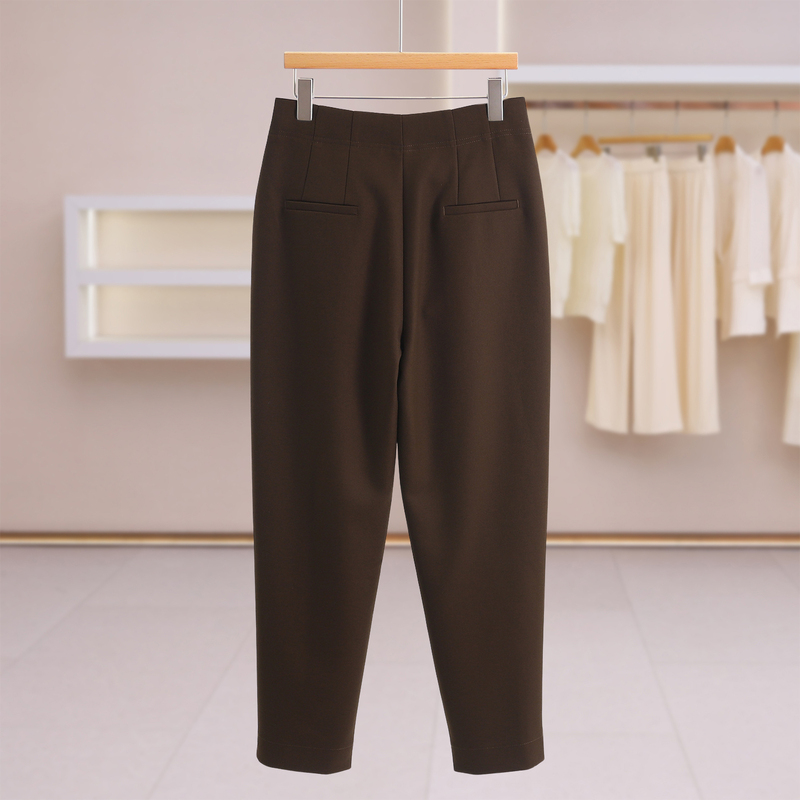 Store 669【Yang】Slim-Fit Versatile Solid Color Skinny Pants Comfortable Casual Pants Brand Discount 26 Autumn Women's Clothing