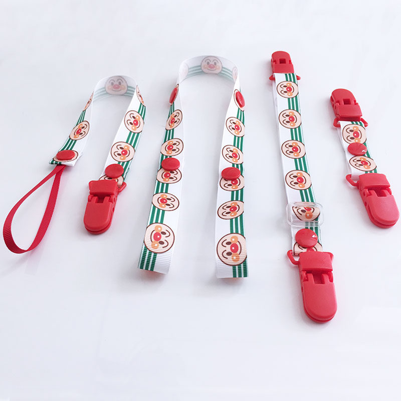 Four-piece set Baby pacifier chain Toothpayant anti-off chain Saliva towel clip Stroller toy anti-drop strap