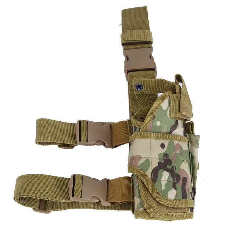 Outdoor model toy Q leg bag leg hanging high quality nylon tornado leg hanging python pattern camouflage toned size multi-color