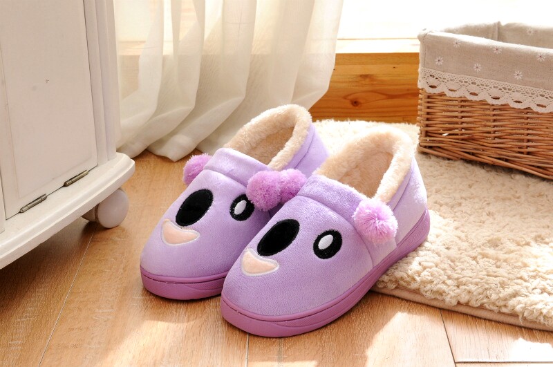 Pantoufles enfants en autre pour hiver - semelle plastique - Ref 1020562 Image 6