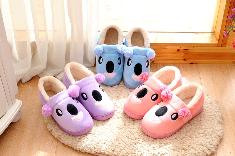 Pantoufles enfants en autre pour hiver - semelle plastique - Ref 1020562 Image 3