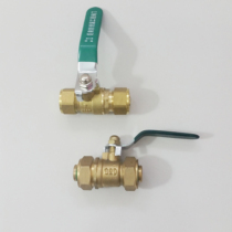 1216 equal diameter ball valve aluminum plastic pipe valve four-point ball valve pure copper ball valve dn20 ball valve 4 points 6 points