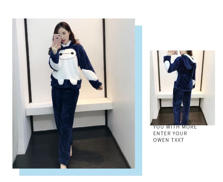 Pyjama pour femme à manches longues - Ref 2995610 Image 43