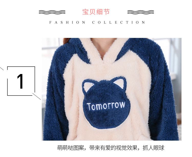 Pyjama pour femme à manches longues - Ref 2995610 Image 30