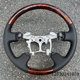 13Th Generation Crown Peach Wood Steering Wheel Assembly Alphard Car Modified Steering Wheel Peach Wood Wilfa Cruiser