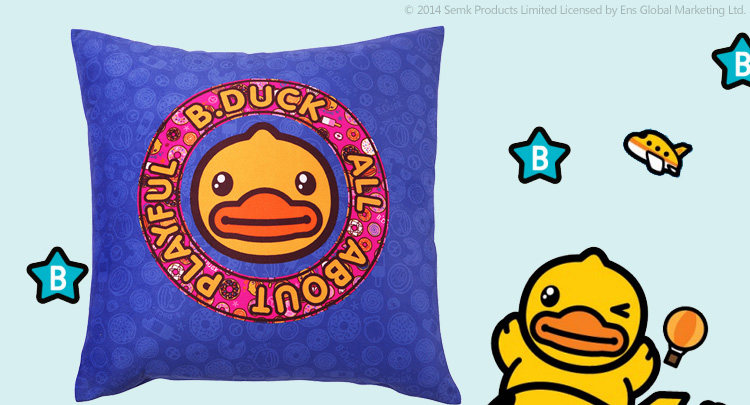 小黄鸭靠垫-浪漫时光_03