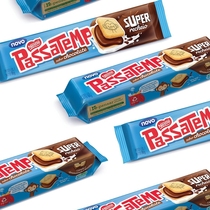 PASSATEMPO Brazil imported Nestlé milk chocolate-flavored sandwich cookies snack 130g