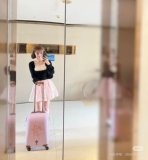 Универсальный милый чемодан, 20 дюймов, 24 дюймов