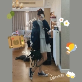 Свитер, жилет, японский милый комплект, милое платье