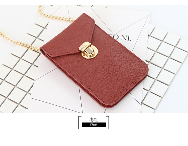 Mới đơn giản Hàn Quốc phiên bản của bò màn hình lớn điện thoại di động túi nữ sứ giả túi thường nhỏ chuỗi phần dọc khóa túi nhỏ túi đựng điện thoại đeo thắt lưng nam