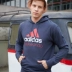 Áo len nam Adidas mùa xuân 2020 đôi mới đội mũ trùm đầu thể thao áo thun adiCHT-CBW-CBBU - Thể thao lông cừu / jumper Thể thao lông cừu / jumper