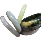 Натуральный Xiuyan Jade Bracelet Bracelet 10 Uan Froubled Model не возвращает 2 бесплатную доставку Синьцзян Тибет не бесплатна доставки
